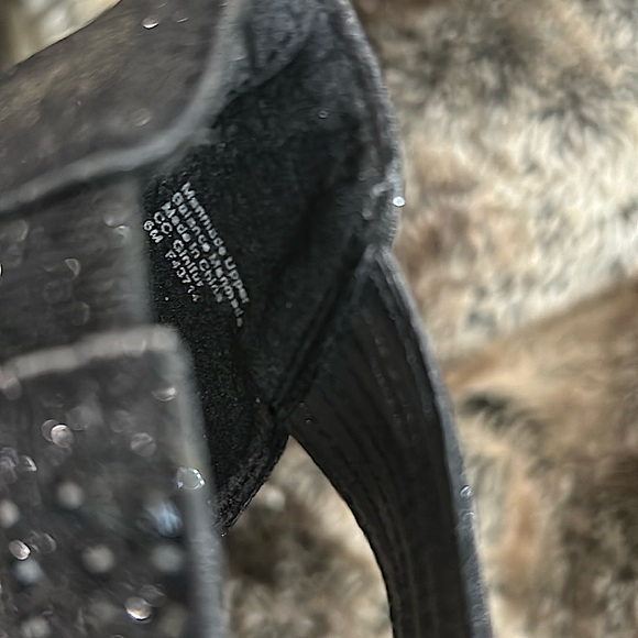 Charter Club Black Glitter Dress Sandal Wedges-NWT - Picture 15 of 15